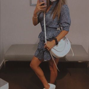 Michael Kors floral navy dress